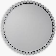 Gallery Direct Dukinfield Medium Round Silver Wall Mirror