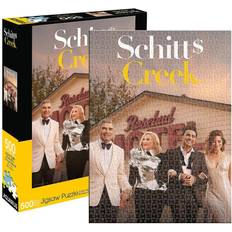 Cardboard - Family Puzzle Classic Jigsaw Puzzles Aquarius Schitt's Creek 500 Pieces