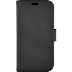 Lommeboketuier Iiglo iPhone 12 12 Pro Cover (sort)