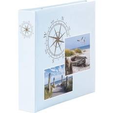 Blau Fotoalben Hama "Compass" Memo Album for 200 Photos with a Size of 10x15 cm