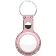 Airtag 2 pack KeyBudz Leather Keyring (AirTag) 2-pack Rosa