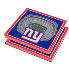 Coasters on sale YouTheFan 3D New York Giants Stadium Blue/Red/Gray One-Size Coaster