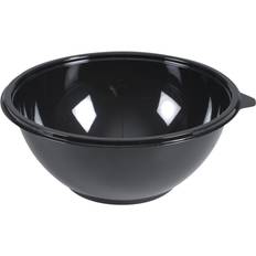 Halpa Karkkikulhot Bowle skål 1000 ml Ø180x70 mm Rund PET Sort,360 stk/krt