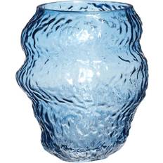 Hübsch Aurora Light Blue Vas 18cm