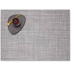 Rosso Sottopentole Chilewich Basketweave Rectangular Placemat, 14 x 19 Shadow Sottopentola Grigio, Rosso