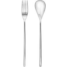 Gray Salad Servers Fortessa Dragonfly Servers Salad Server