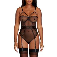 Dreamgirl Bøjle Teddy Sort XL