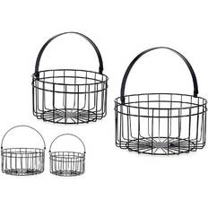 Gift Decor Cirkulær Metal (2 pcs) Kurv