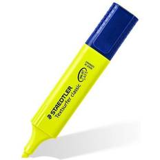 Keltainen Tussit Staedtler Textsurfer Highlighter Fluorescent Yellow (Pack of 10) 364-1