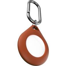 Airtag 4 pak keybudz KeyBudz Secure Dock (AirTag) 4-pak Brun