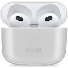 Holdit Airpodsfodral Seethru Vit