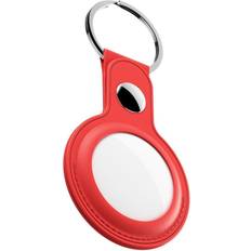 keybudz Leather Keyring for AirTag 2-Pack