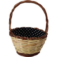 Dolce & Gabbana Wicker Basket Tote Bag - Beige