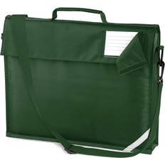 Junior Borse Quadra Junior Book Bag With Strap (One Size) (Bottle Green)