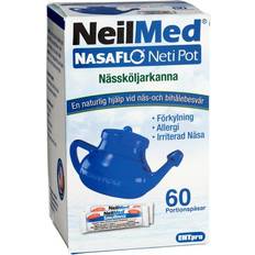 NeilMed NasaFlo Netipot Suola-Annospussi 60 kpl