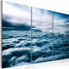Inredningsdetaljer Arkiio Dense clouds 120x80 Tavla
