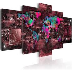 Inredningsdetaljer Arkiio Ruby Journey 200x100 Tavla