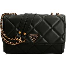 Guess bag black Guess Cessily Quilted Shoulder Bag - Black