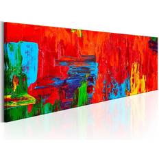 Inredningsdetaljer Arkiio Fiery Fantasy 120x40 Tavla