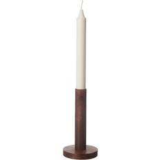 Ernst Trä mörkbrun Candelabro 15cm