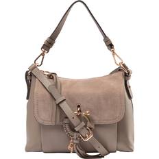 See by chloe joan See by Chloé Joan Small Hobo Bag - Motty Grey