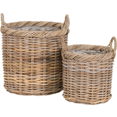 Rattan Kurve House Nordic Gili Natur Kurv 40cm 40cm 2stk