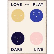 Paper Collective Four Feelings Poster 50x70cm