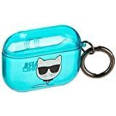 Airpods pro case cover Karl Lagerfeld Case KLAPUCHFL Apple AirPods Pro cover blue/blue Choupette