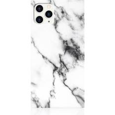 iDecoz Square Case Marble (iPhone 11 Pro Max) Hvid