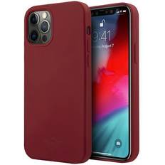 Iphone 12 pro silicone case Mini MIHCP12MSLTRE iPhone 12/12 Pro 6.1 red/red hard case Silicone Tone On Tone