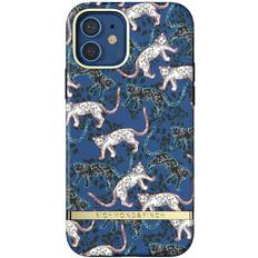 Richmond & Finch Mobile Phone Covers Richmond & Finch Blue Leopard Case for iPhone 12/12 Pro