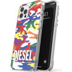 Diesel Pride Camo Clear Case for iPhone 12/12 Pro
