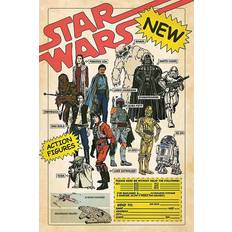 Close Up Star Wars Poster Action Figures 61 x 91 cm