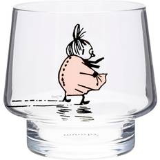 Muurla The Strong-Willed Klar/Lyserød Candle Holder