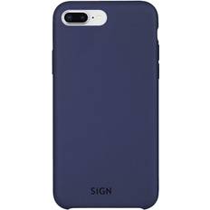 Iphone 8 plus SiGN Liquid Silicone iPhone 7 & 8 Plus- Blue cover