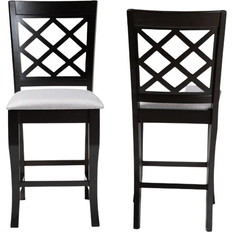 Baxton Studio Alora Bar Stool 108cm 2pcs
