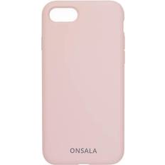 Iphone se silicone Onsala Collection Phone Case Silicone Sand Pink iPhone 6 7 8 SE