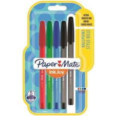 Papermate inkjoy Paper Mate Papermate InkJoy 100 Capped 5-Blister F Assorted colours