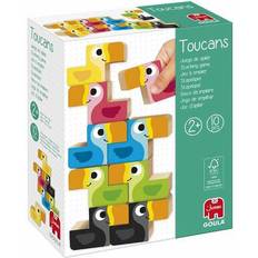 Rompecabezas con Pomo Diset Toucan stacking game