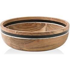 Wood Serving Bowls Juliska Stonewood Stripe Salad Serving Bowl