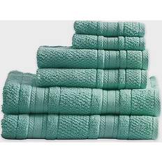 Madison Park Remy Bath Towel Blue (132.1x68.6cm)