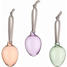 Glass Easter Decorations Iittala Eggs Multicolored Easter Decoration 6cm 3pcs