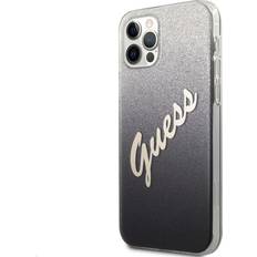 Guess Glitter Gradient Script Case for Phone 12 Pro Max