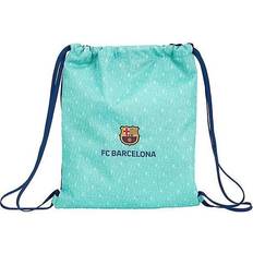 Turkosa Ryggsäckar FC Barcelona Backpack with Strings Turquoise