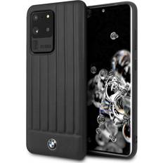 Samsung s20 ultra cover BMW Samsung Galaxy S20 Ultra Cover Leather Lines Sort