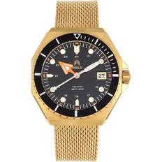 Shield SLDSH103-5 Marius Bracelet Diver w/Date Gold/Black