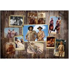 Bud spencer terence hill Bud Spencer & Terence Hill Jigsaw Puzzle Western Photo Wall (1000 pieces)