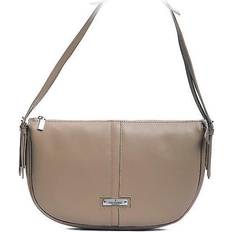 Hvite Skuldervesker Trussardi Women's Handbag D66TRC00035-CAMEL Leather Cream