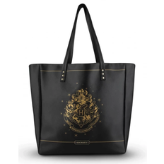 Hogwarts shopper i sort læderlook Harry Potter fra