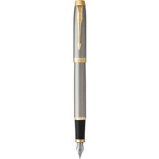 Parker IM Brushed Metal GT Fountain Pen